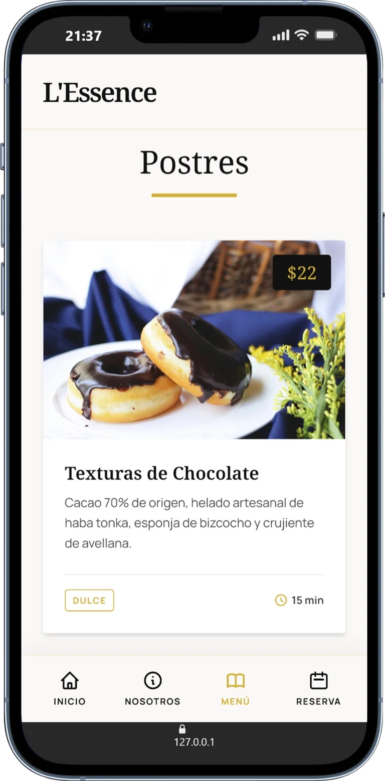 Menú